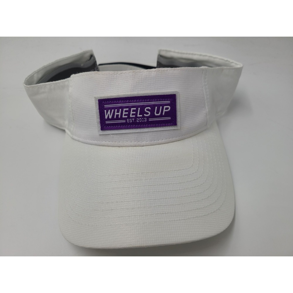 Wheels Up Private Jet Sun Golf Visor Adjustable Hat Cap Aviation Plane Men Women